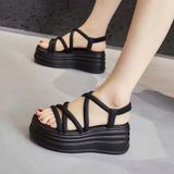  Giày Sandal Đế Xuồng 6-7 Phân 902 