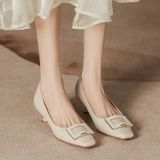  Giày Cao Gót 3 Phân Da Lì Cao Cấp H783-3 