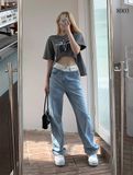  Quần jeans Nữ Cá Tính Q8003 