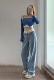  Quần jeans Nữ Cá Tính Q8003 