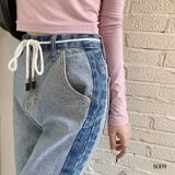  Quần Jeans Nữ Kèm Dây Buộc Q8009 