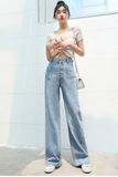  Quần Jeans Nữ Nhìều Nút 8009 