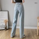  Quần Jeans Nữ Khoét Eo  8010 