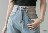  Quần Jeans Nữ Khoét Eo  8010 