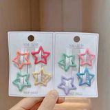  Set 3-4 Kẹp Tóc Màu Sắc Dễ Thương Nhiều Kiểu Dáng KT02 