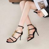  Giày Sandal Cao Gót 9 Phân Cao Cấp 1604-28 