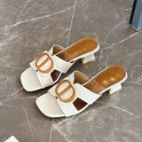  Dép Gót 5 phân Da Bóng Cao Cấp 761 