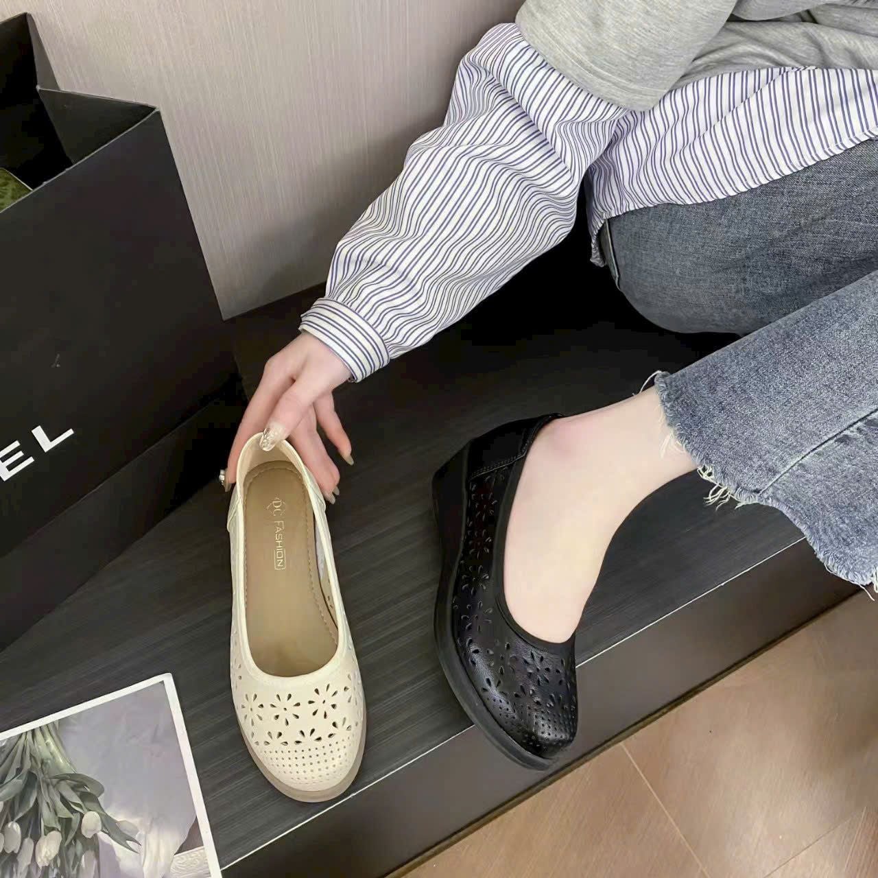  Giày Búp Bê Đế Xuồng Siêu Êm B6815 QCCC 