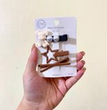  Set 3 kẹp tóc mái đính đá phong cách Hàn quốc KM-133 
