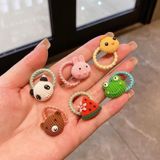  Túi 40 Dây Buộc Tóc Bé Gái Nhiều Màu, Thun Mềm Không Gây Đau Tóc BT01 