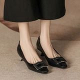  Giày Cao Gót 3 Phân Da Lì Cao Cấp H783-3 