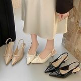  Giày Cao Gót 5 Phân Phối Nơ QCCC A008 