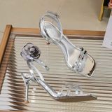  Giày Sandal Cao Gót 8 Phân  Cao Cấp S3316-3 
