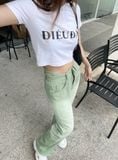  Quần Jeans Nữ Phối Dây Eo Q8001 