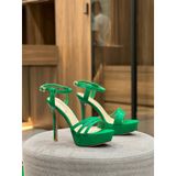 Giày Sandal Cao Gót Đế Đúp 11 Phân 612-10 