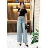  Quần Jeans Nữ Nhìều Nút 8009 