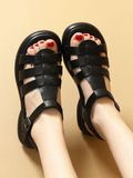  Giày Sandal Đế Xuồng 7076 