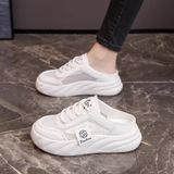  Giày Dép sục sneaker  nữ smile kiểu mới đế bằng 5cm E10 