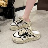  Giày Dép sục sneaker  nữ smile kiểu mới đế bằng 5cm E10 