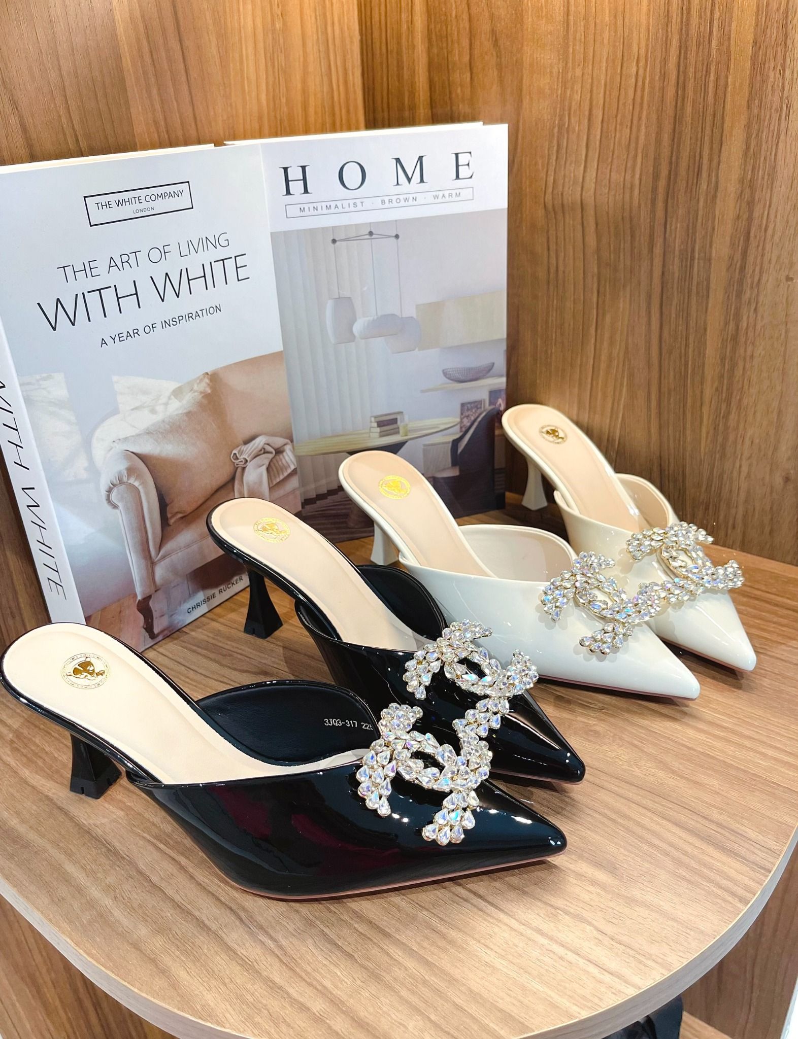  Dép Sục gót 6 phân phối đá 3-317 