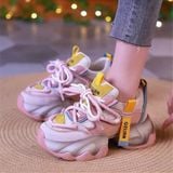  Giày Sneaker Độn đế 6 phân Siêu tôn dáng G-6 