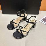  Giày Sandal Cao Gót 6 Phân 11921 