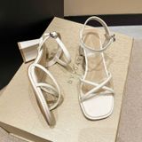  Giày Sandal Cao Gót 6 Phân 11921 