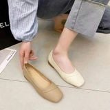  Giày Búp Bê Da Lì Cao Cấp 8519-26 