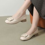  Giày Búp Bê da lì cao cấp 3 phân 701 