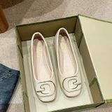  Giày Búp Bê da lì cao cấp 612 