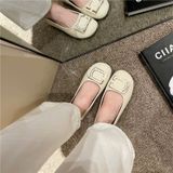  Giày Búp Bê Da Lì Cao Cấp 217 