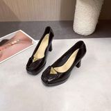  Giày Cao Gót Nữ Đế Đúp 9 Phân Cao Cấp 23216 