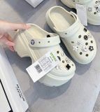  Dép Sục 7 Phân  F18 Tặng Kèm Charm 