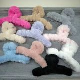  Kẹp Tóc Càng Cua Lông Nhung Siêu Mịn Phong Cách Hàn Quốc KT04 