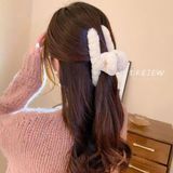  Kẹp Tóc Càng Cua Lông Nhung Siêu Mịn Phong Cách Hàn Quốc KT04 