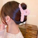  Kẹp Tóc Càng Cua Lông Nhung Siêu Mịn Phong Cách Hàn Quốc KT04 