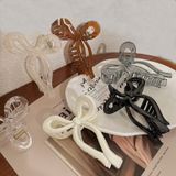  Kẹp Tóc Càng Cua Hình Nơ Phong Cách Hàn Quốc KT06 