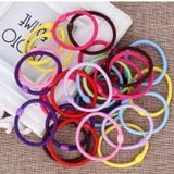  Set 5 Thun Buộc Tóc Siêu Đàn Hồi Họa Tiết Đơn Giản BT05 
