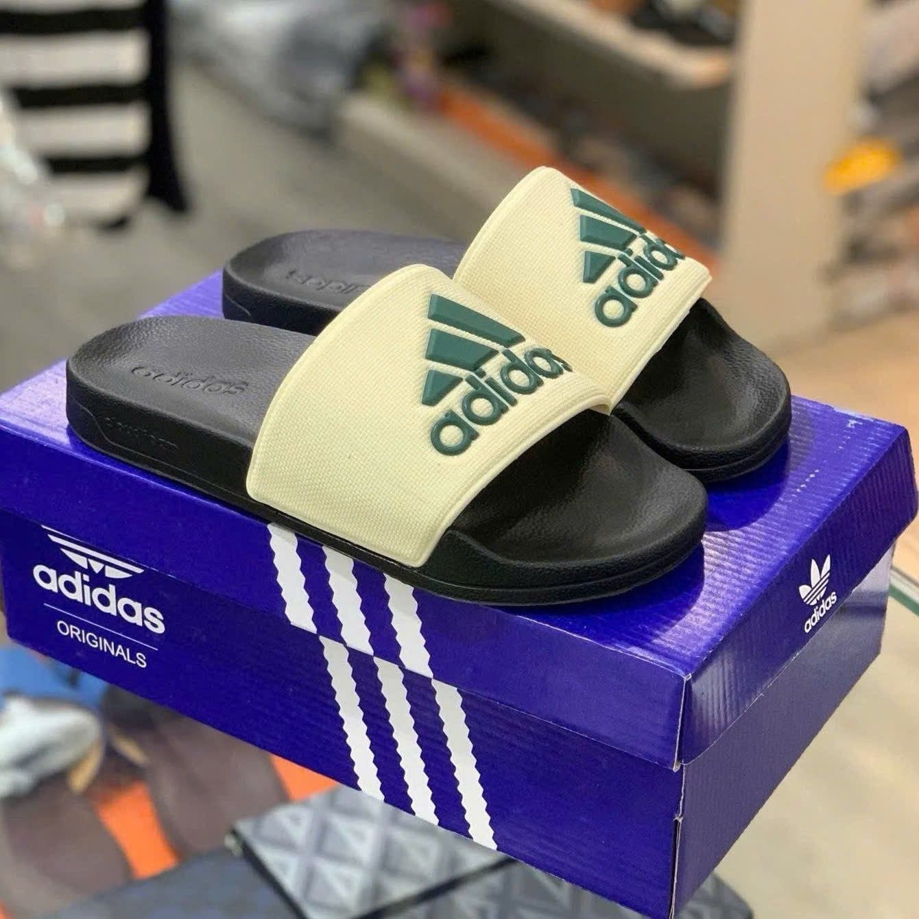  Dép Adidas Nam Cao Cấp AD01 ( Ảnh Thật Shop Chụp ) 