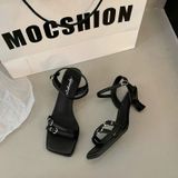  Giày Sandal Cao Gót 5 phân  66-32 