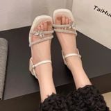  Giày  Sandal Cao Gót 4 phân  5307 