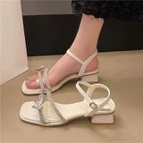  Giày  Sandal Cao Gót 4 phân  5307 