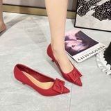  Giày Cao Gót 5 Phân Da Lì Cao Cấp 518-3 
