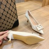  Giày Cao Gót 5 Phân Da Lì Cao Cấp 518-3 
