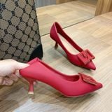  Giày Cao Gót 5 Phân Da Lì Cao Cấp 518-3 