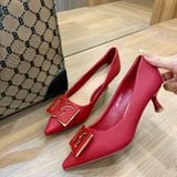  Giày Cao Gót 5 Phân Da Lì Cao Cấp 518-3 