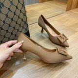  Giày Cao Gót 5 Phân Da Lì Cao Cấp 518-3 