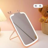  Gương Đèn Led Cảm Ứng Chữ Nhật Cao Cấp Có Sừng - Tóc - GLED-04 