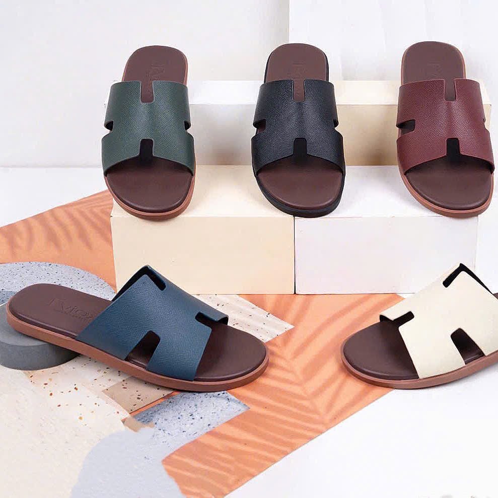  Dép Da Bò Nam Cao Cấp THG223 VNXK 