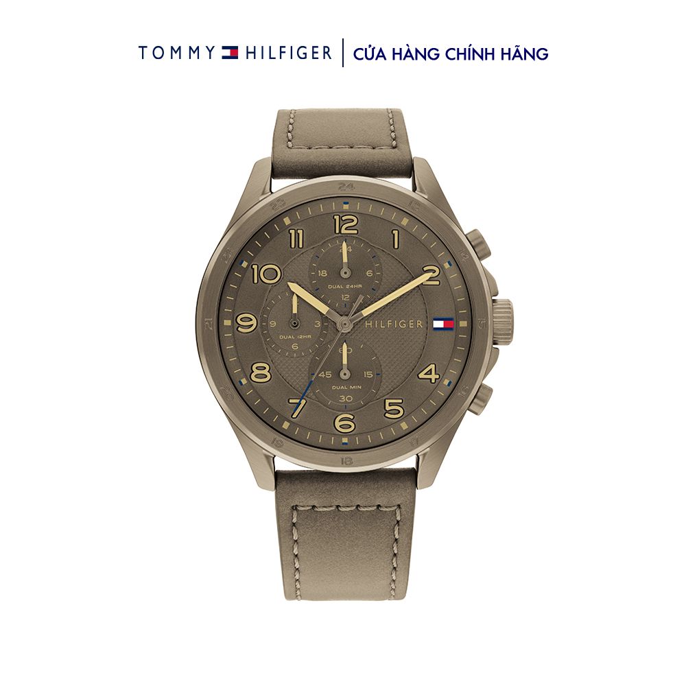  Đồng hồ Tommy Hilfiger Nam Dây Da FW22  - AXEL TH 1792005 